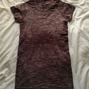 Lululemon swiftly tech Heathered Short Sleeve Top